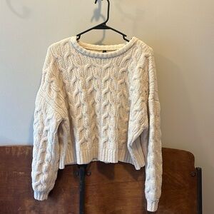 Moon & Madison Cropped Sweater - Fits like a Medium/Large